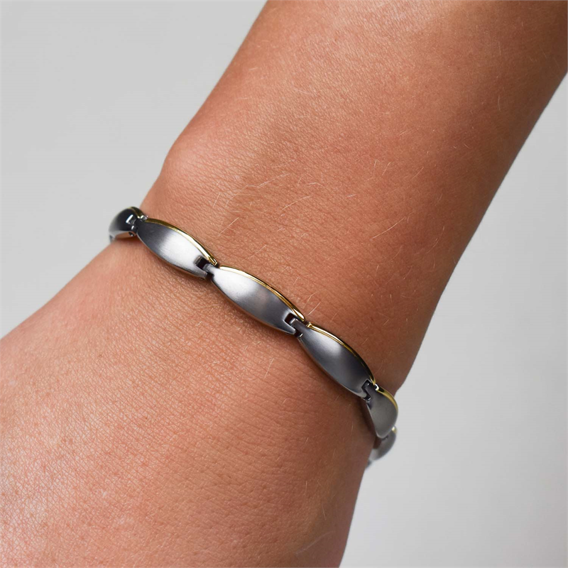 Boccia Titanium Armband Bicolor 03031-02
