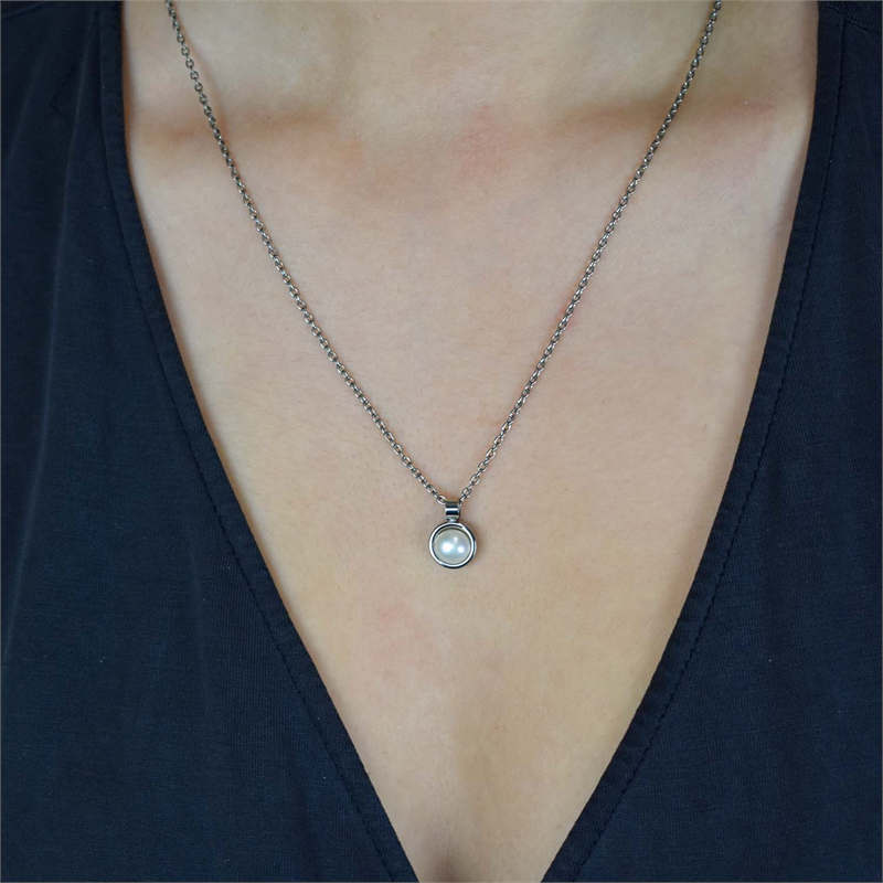 Boccia Titanium pendentif perle 07002-01