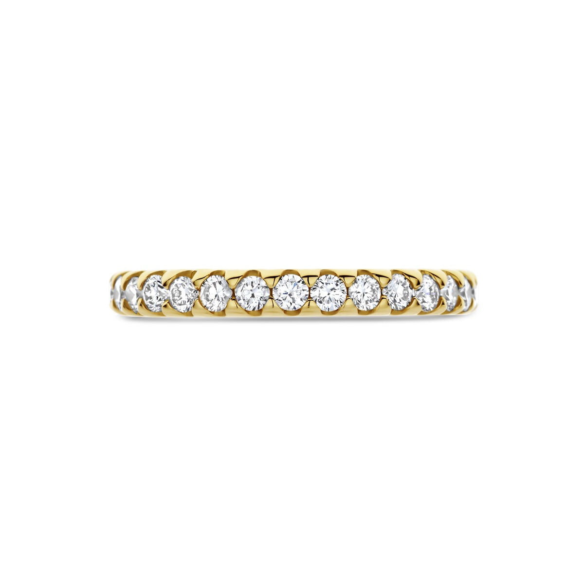 Bague pour femme en or avec diamant lab grown – or jaune 14k