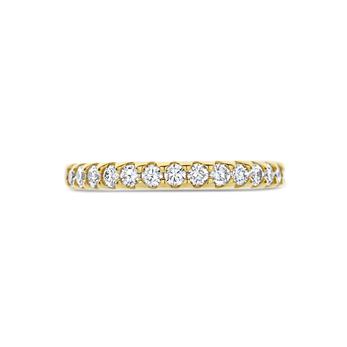 Bague pour femme en or avec diamant lab grown – or jaune 14k