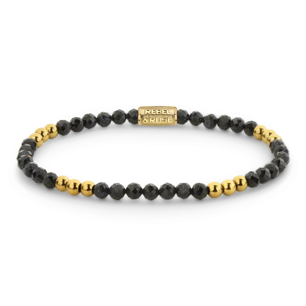 Blue & Yellowgold Glam Rocks