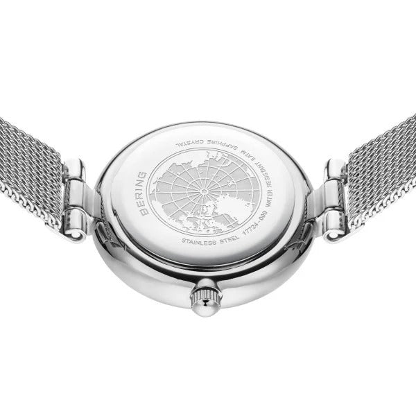 Bering horloge dames – Classic, gepolijst zilver