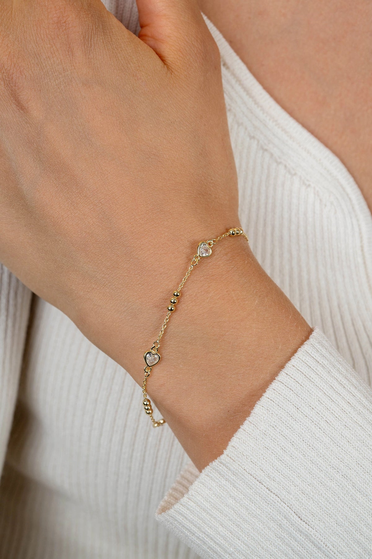 Bracelet plaqué or ZIA2679