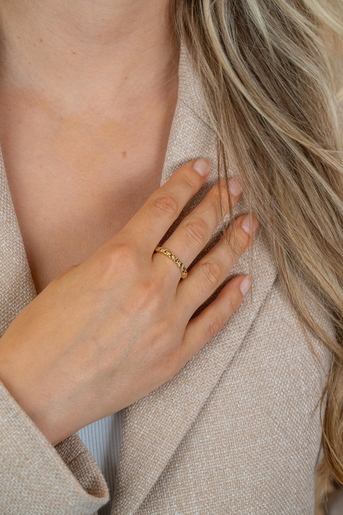 Bague Plaqué Or ZIR2802