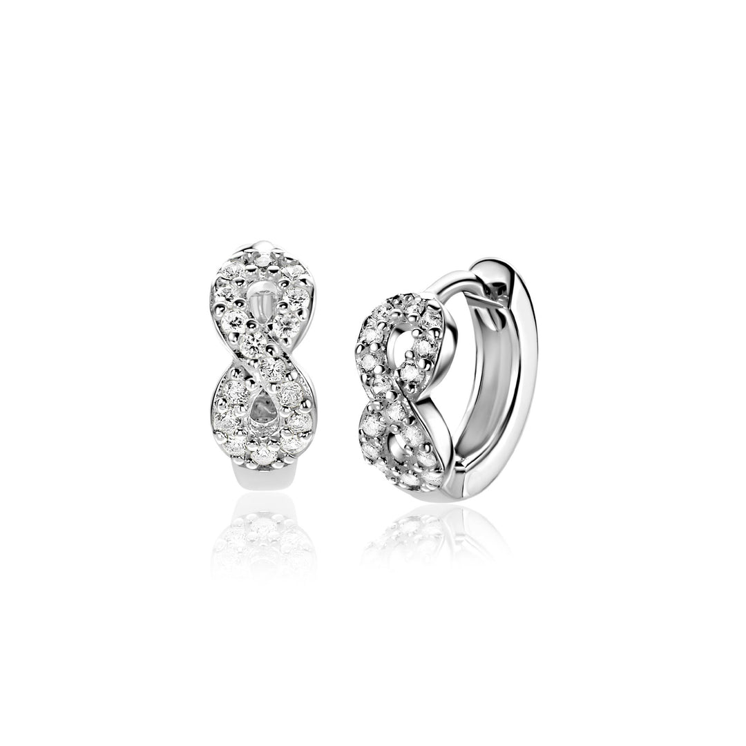 Zinzi Oorbellen Zilver ZIO2790