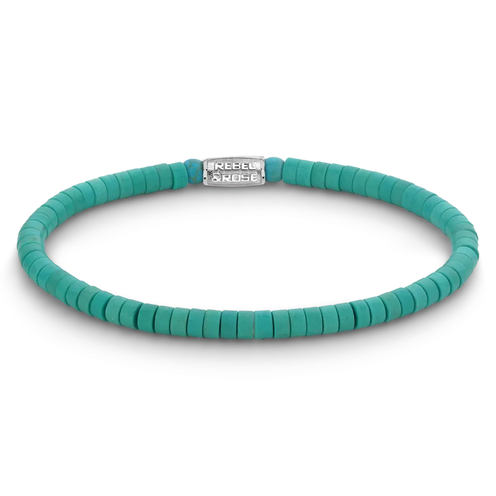 Slices - Turquoise - 4mm L