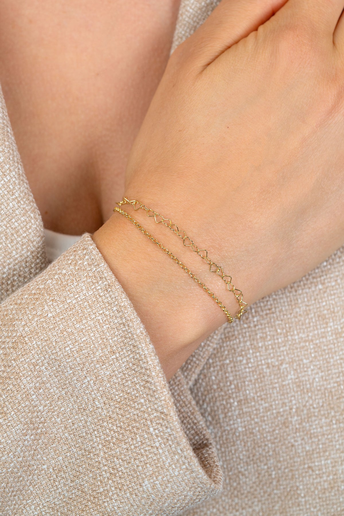 Bracelet plaqué or ZIA2775G