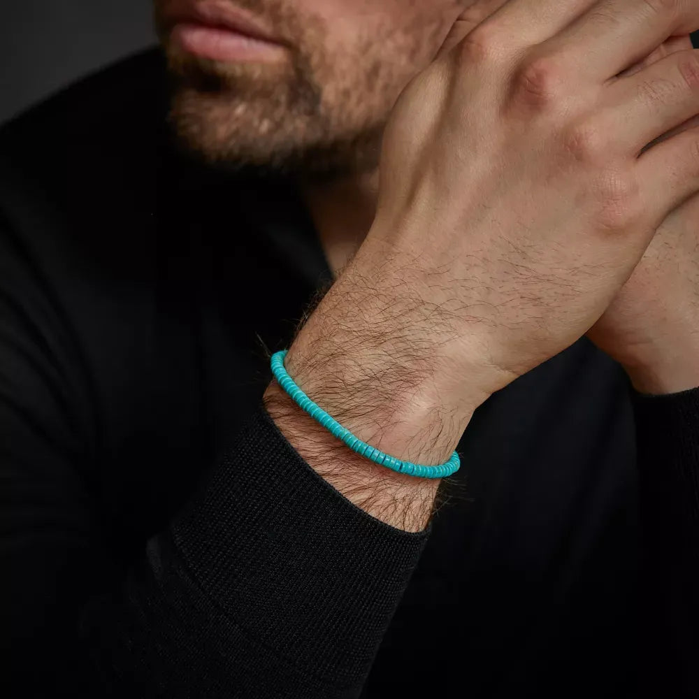 Slices - Turquoise - 4mm L