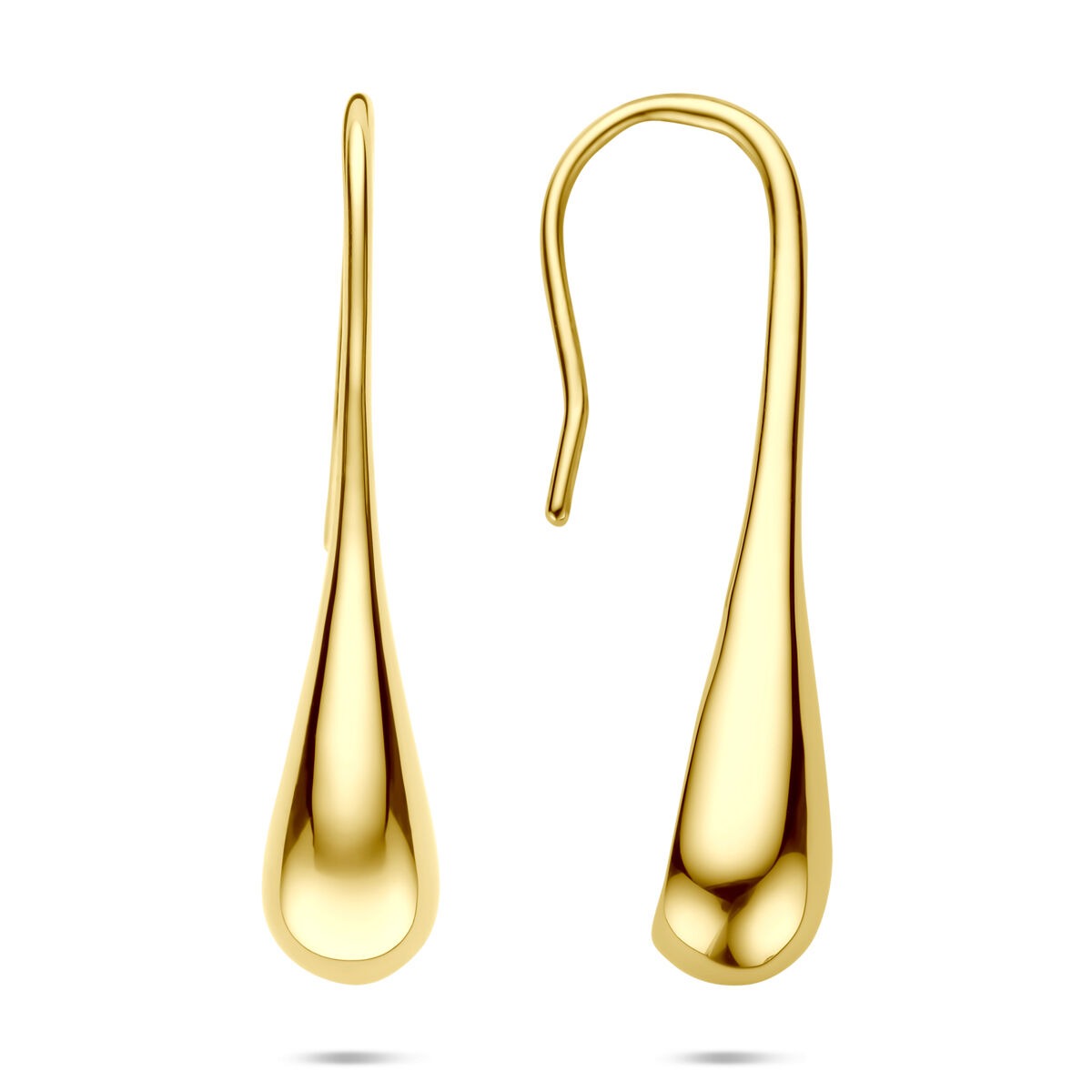 Boucles d'oreilles plaqué or – argent 925