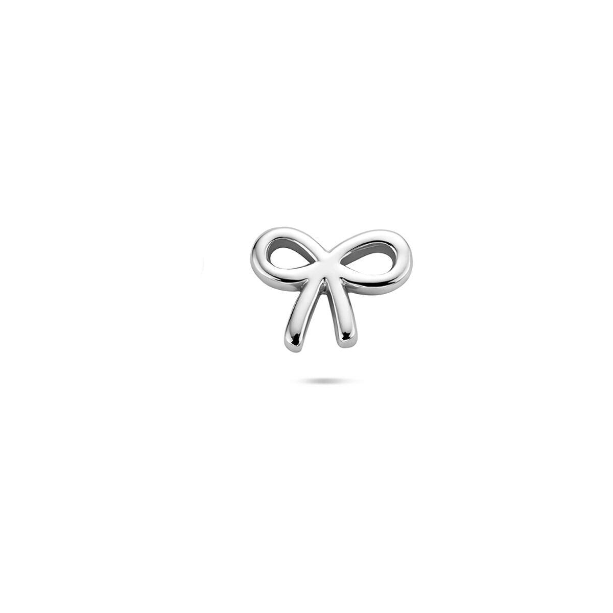 piercing en forme de nœud en argent rhodié 925