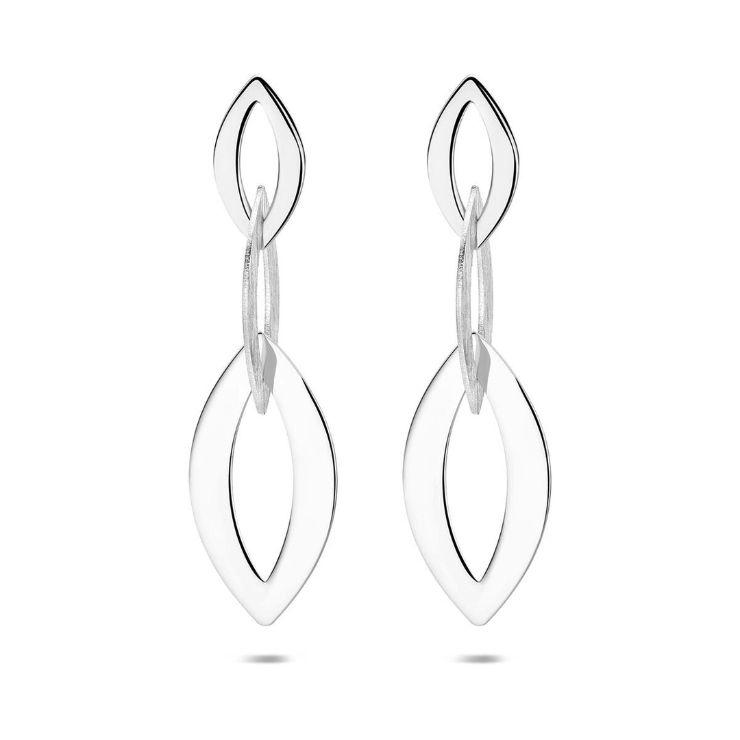 Gerhodineerde 925 zilveren oorhangers