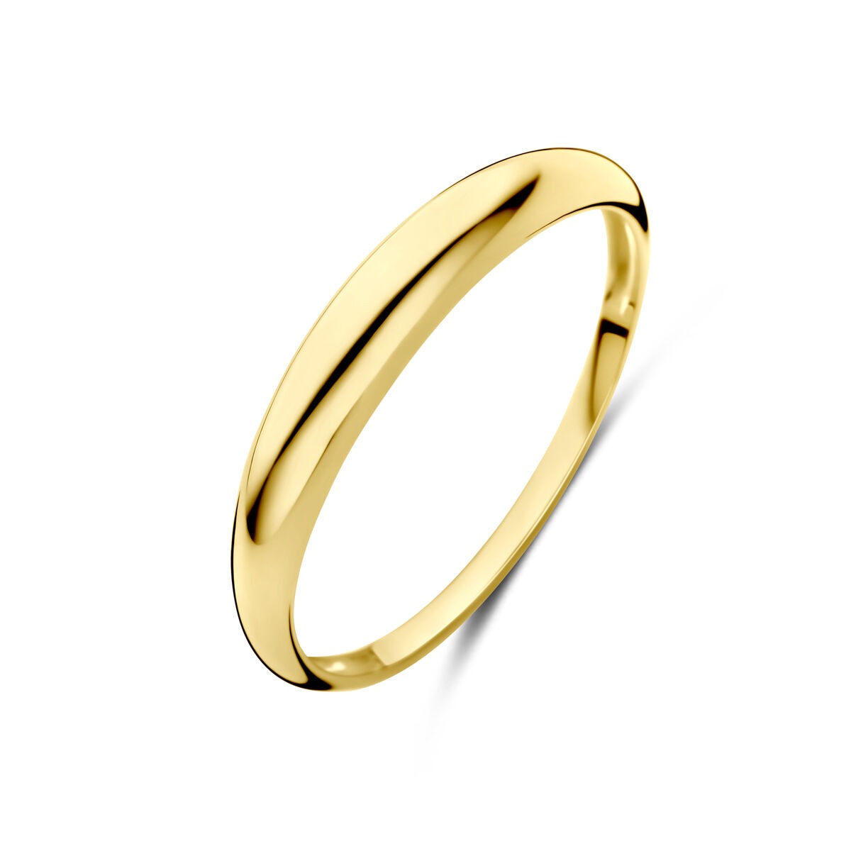 bague en or 14 carats de 3,5 mm