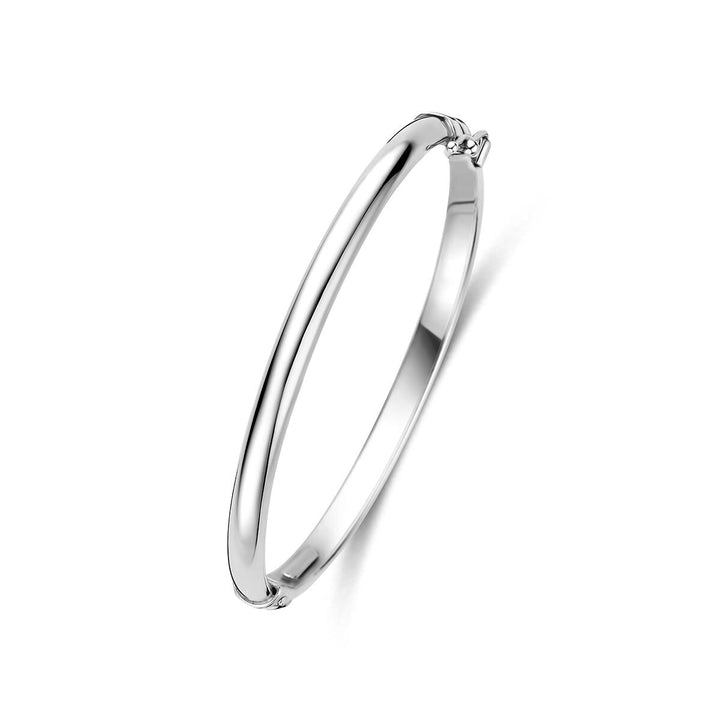 Gerhodineerde 925 zilveren bangle