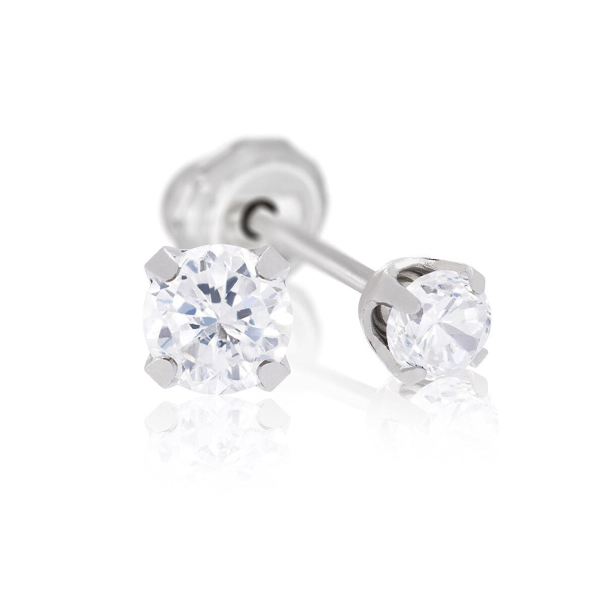 Inverness boutons de tir en acier chirurgical avec zircone 3 mm