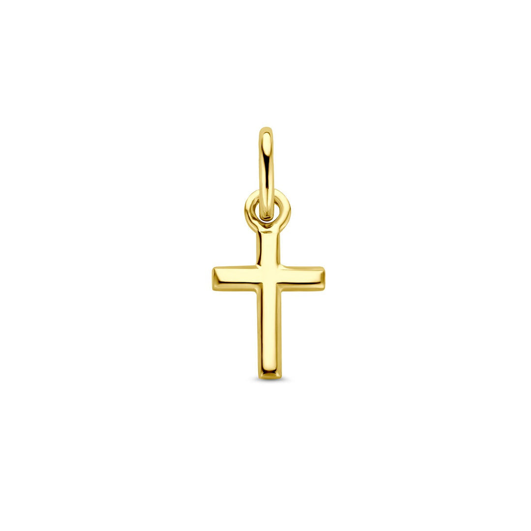 9k Geelgouden kruishanger
