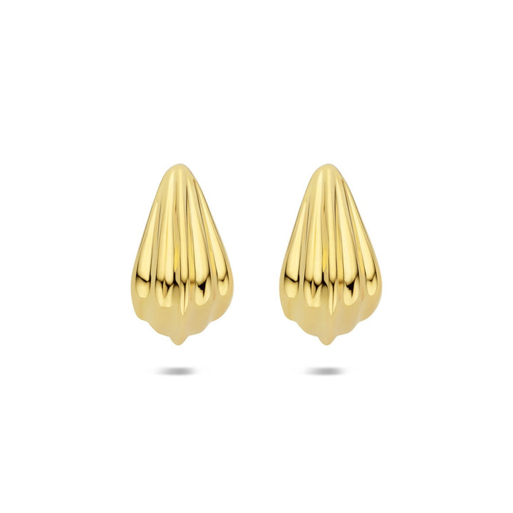 Verguld zilveren stekeroorringen – verfijnde gouden touch