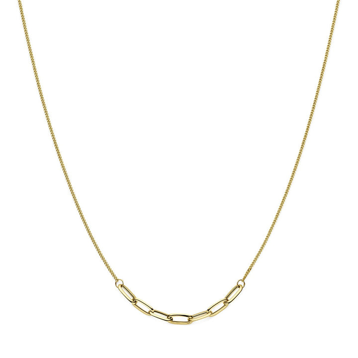 14k Geelgouden dames collier