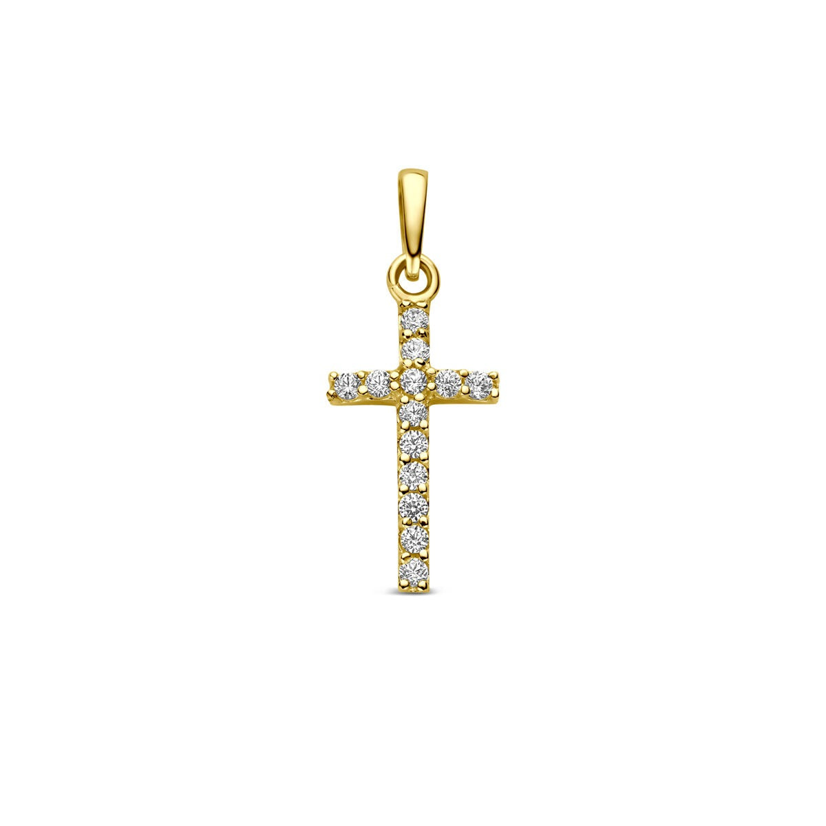 Boucles d'oreilles en or jaune 9 carats avec perles d'eau douce.
