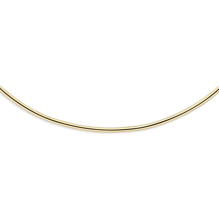 14k Geelgouden spang collier
