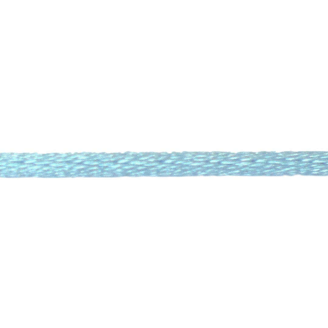 Blauw satijnen koord – 38 cm voor knooparmbandje