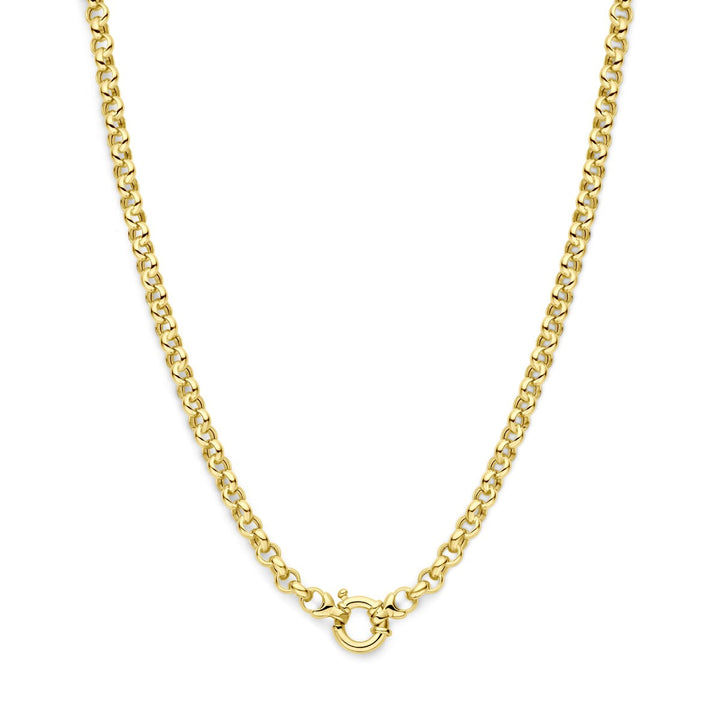 Gouden jasseron ketting – 14k, 5.5 mm