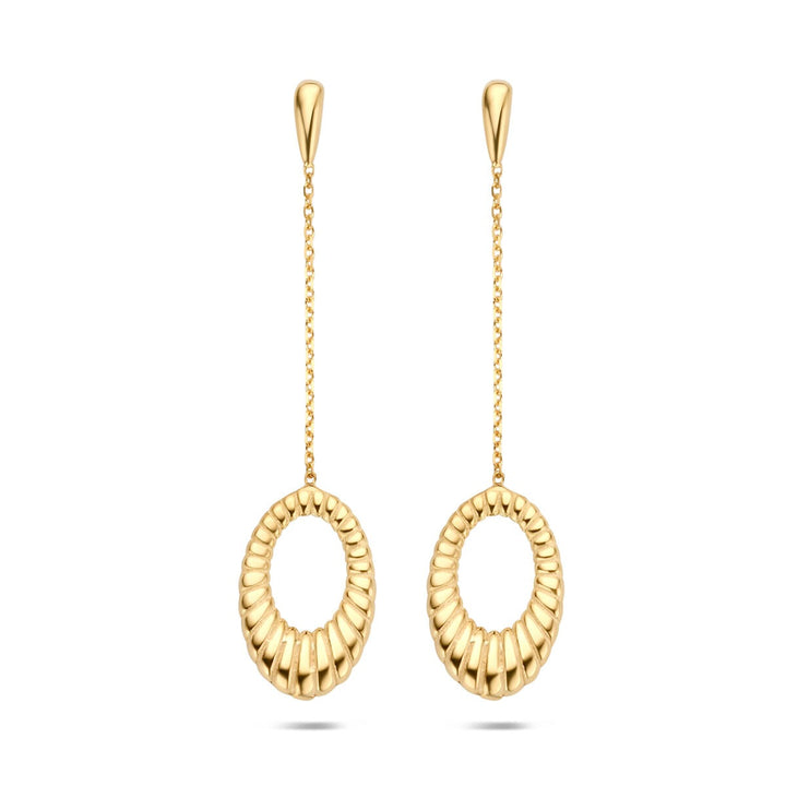 14k Geelgouden oorhangers