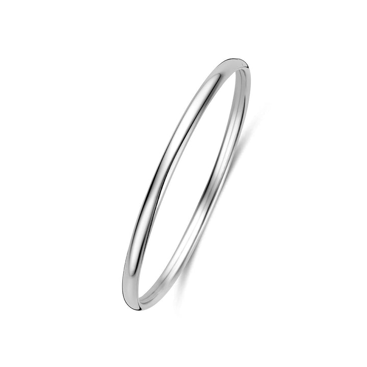 Gerhodineerde 925 zilveren bangle