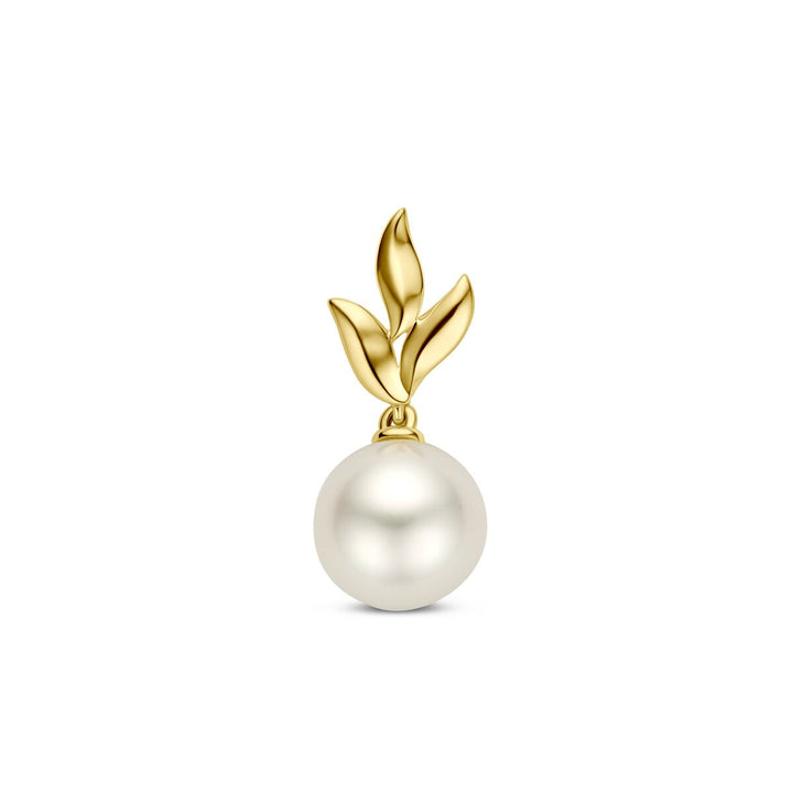 14k Geelgouden hanger met parel