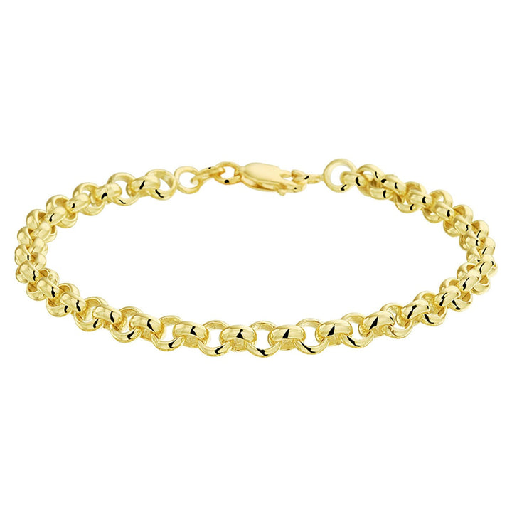 14k Geelgouden jasseron armband
