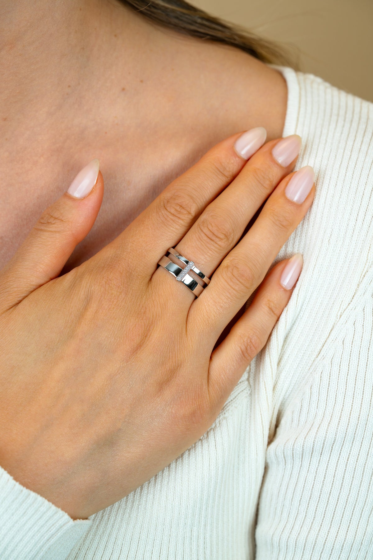 Bague Zinzi Argent ZIR2728