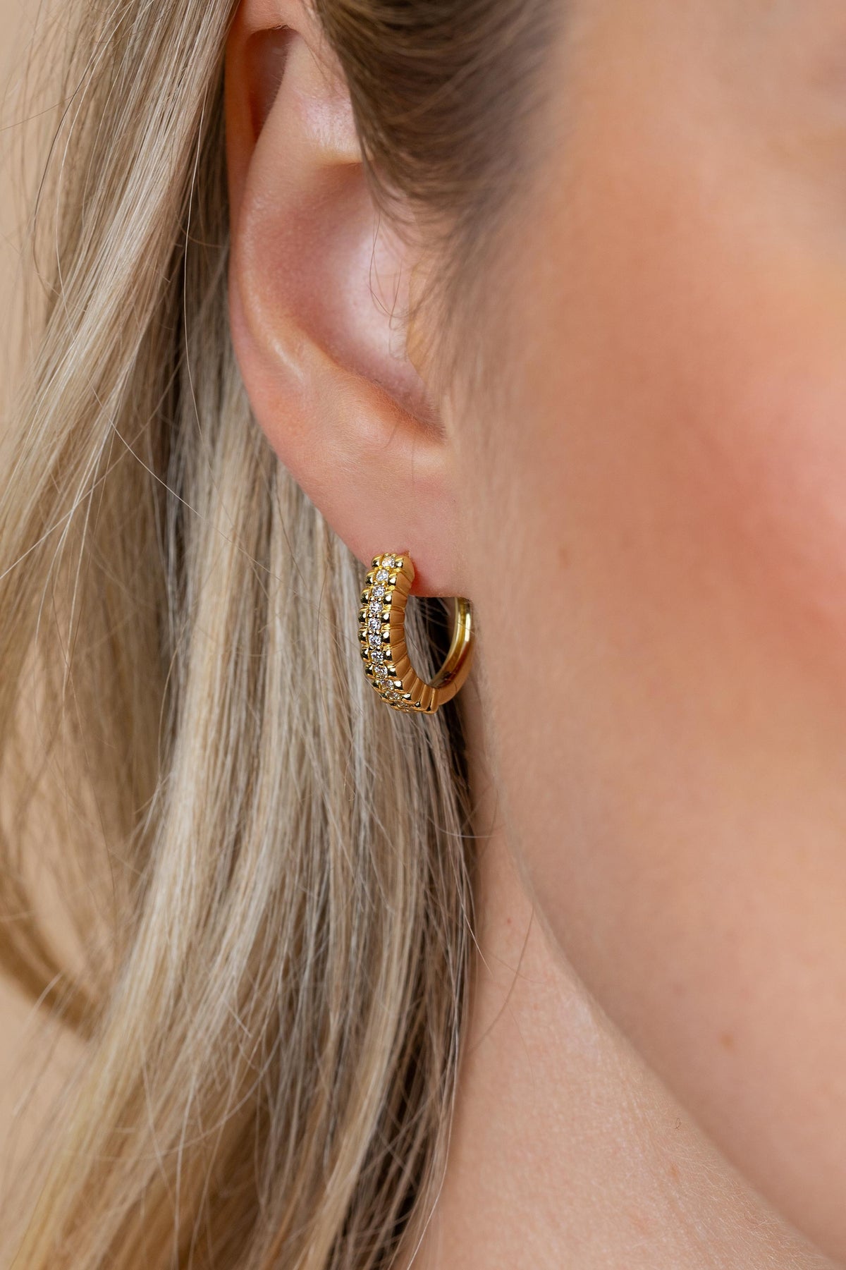 Boucles d'oreilles Argent plaqué or ZIO2834Y