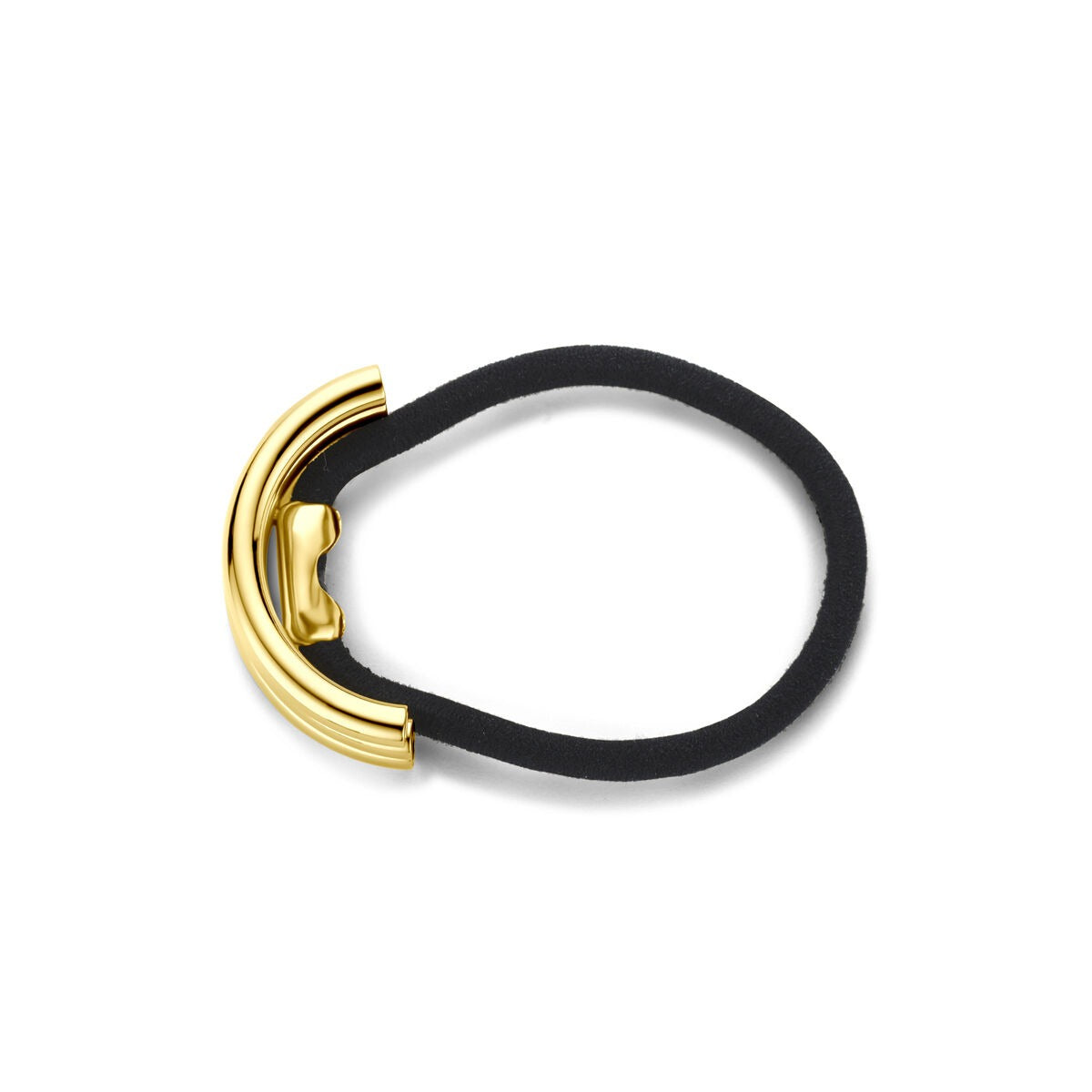 Bracelet de cheveux en acier plaqué or – avec ionisation, 12x34 mm