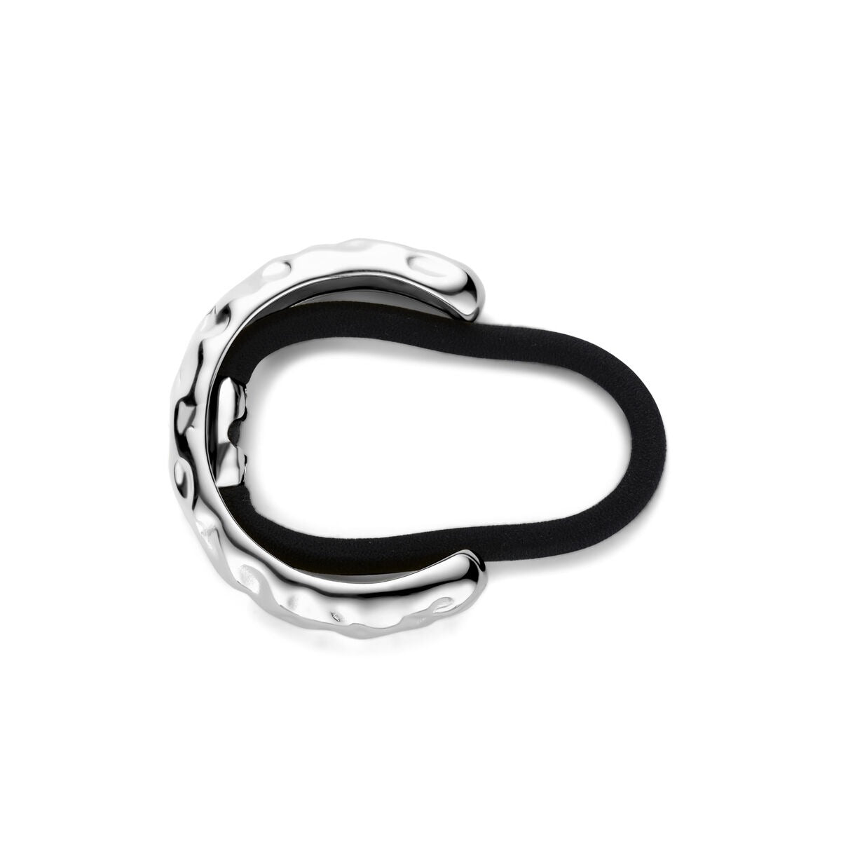Bracelet de cheveux en acier couleur argent – 11x51 mm