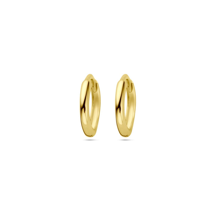14k Geelgouden Klapoorringen voor Kinderen – 1.5mm