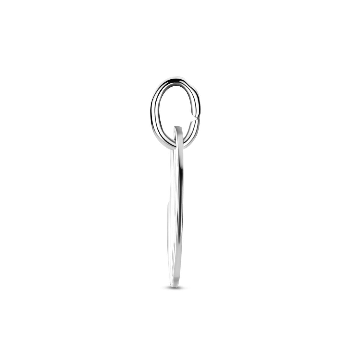 Pendentif en argent 925 rhodié – 12 mm