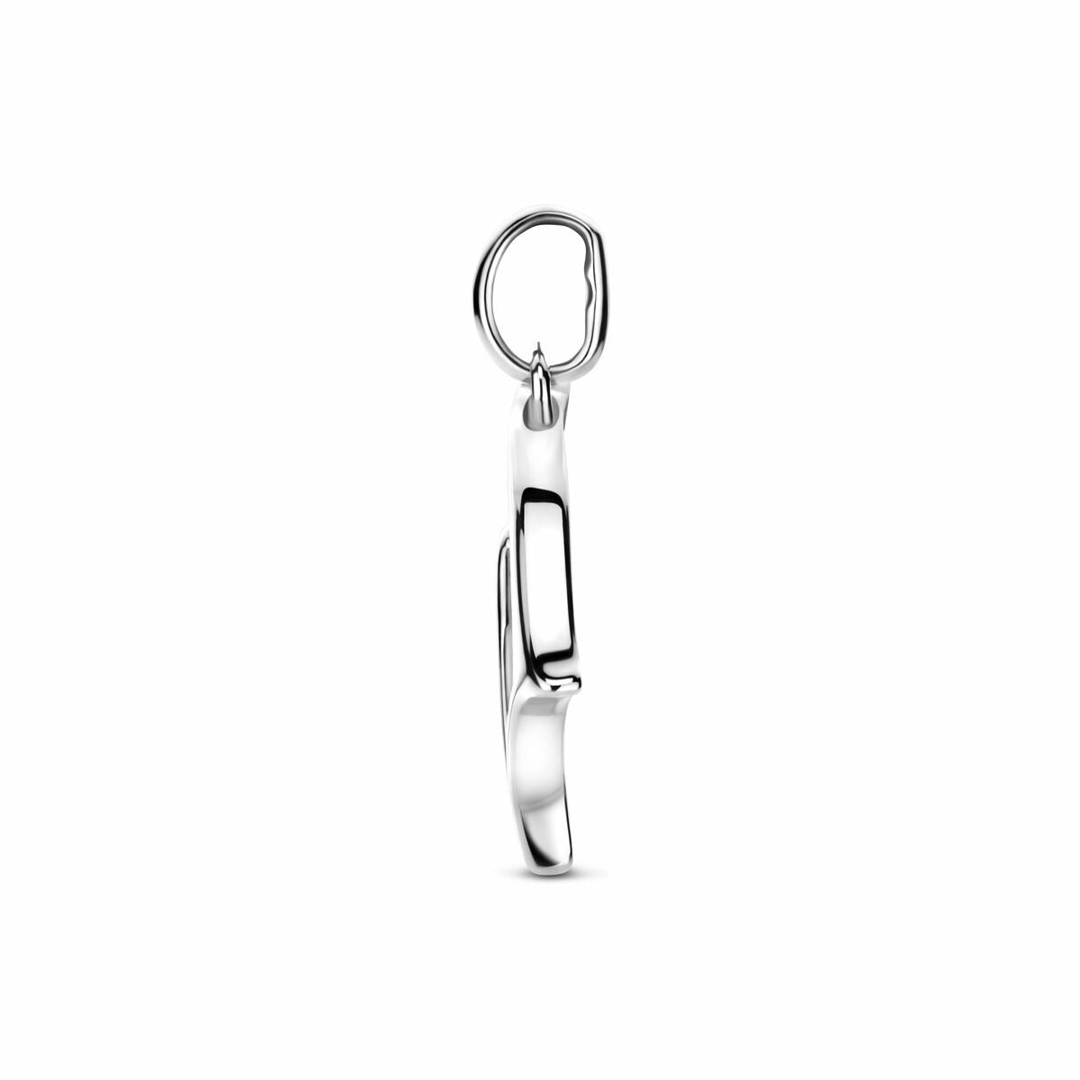 Pendentif cheval – rhodié argent 925 20 mm