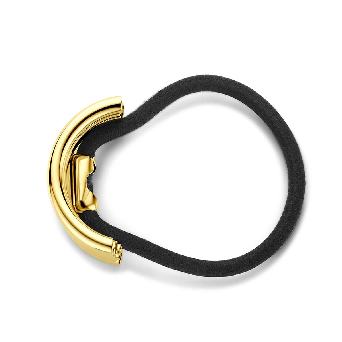 Bracelet de cheveux en acier plaqué or – avec un plaquage ionique durable