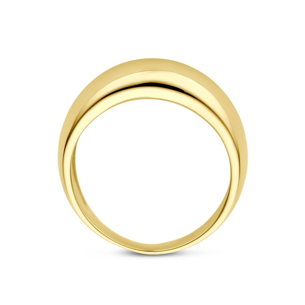 bague en or jaune 7.5mm