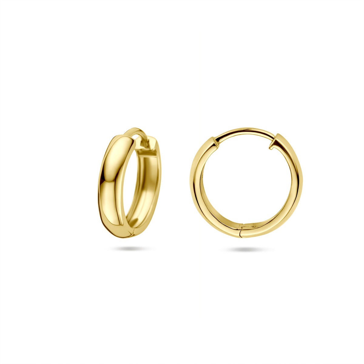 Créoles en or 14k – 15 x 3,5 mm