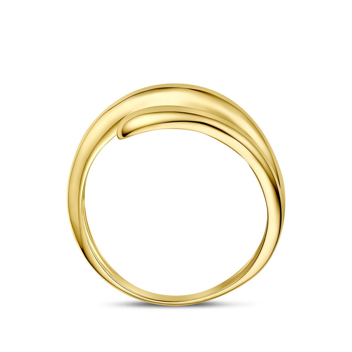bague pour femme en or jaune 14k