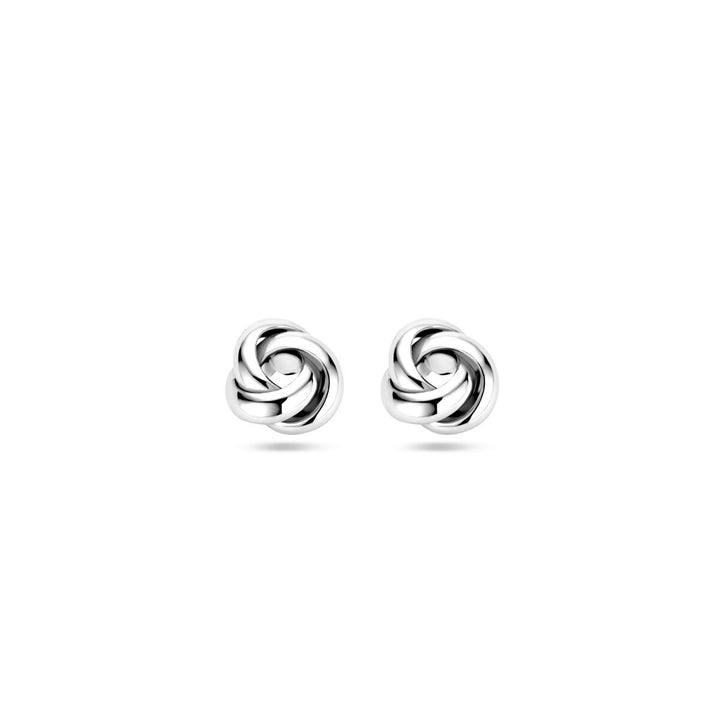 Zilveren dames oorknoppen – gerhodineerd 6 mm