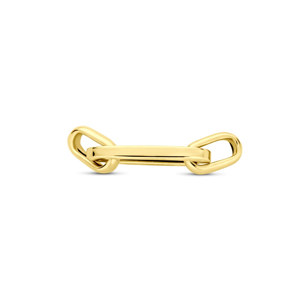 Élément de maille en or jaune 14k pour cordon