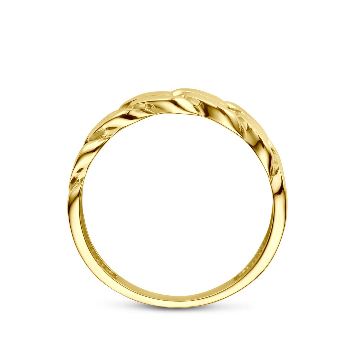 Bague en or 14k pour femme – 5.5 mm de large