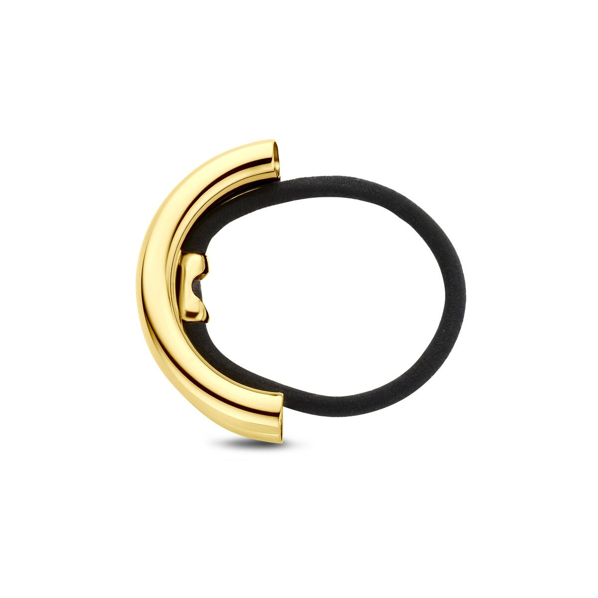 Bracelet de cheveux en acier avec plaquage or – 17 x 53 mm