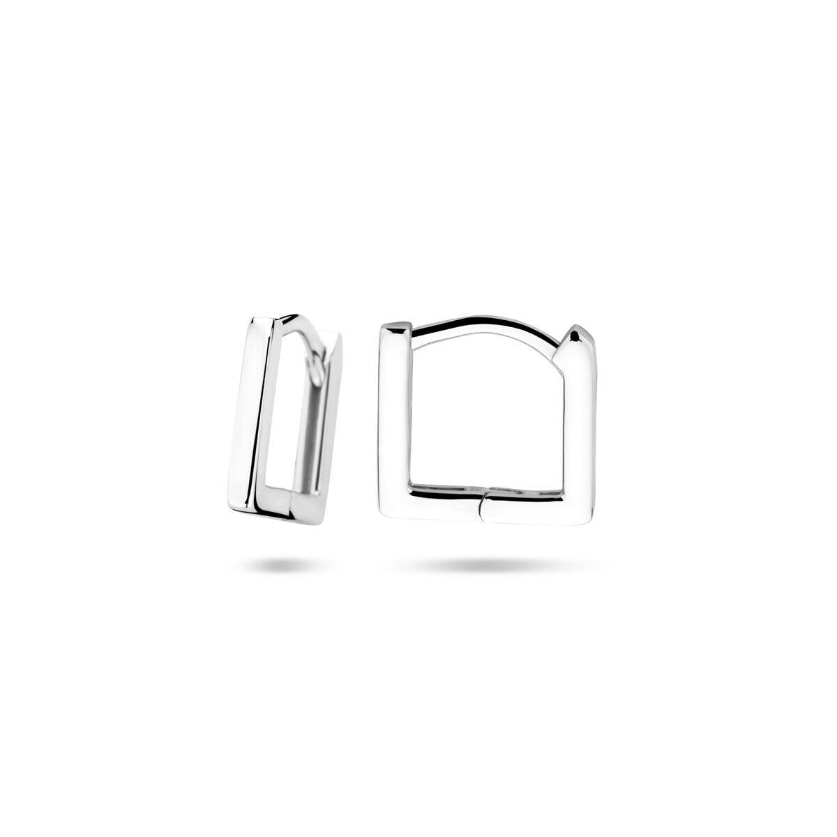 Créoles en argent pour femme – créoles rhodiées 11.5 mm