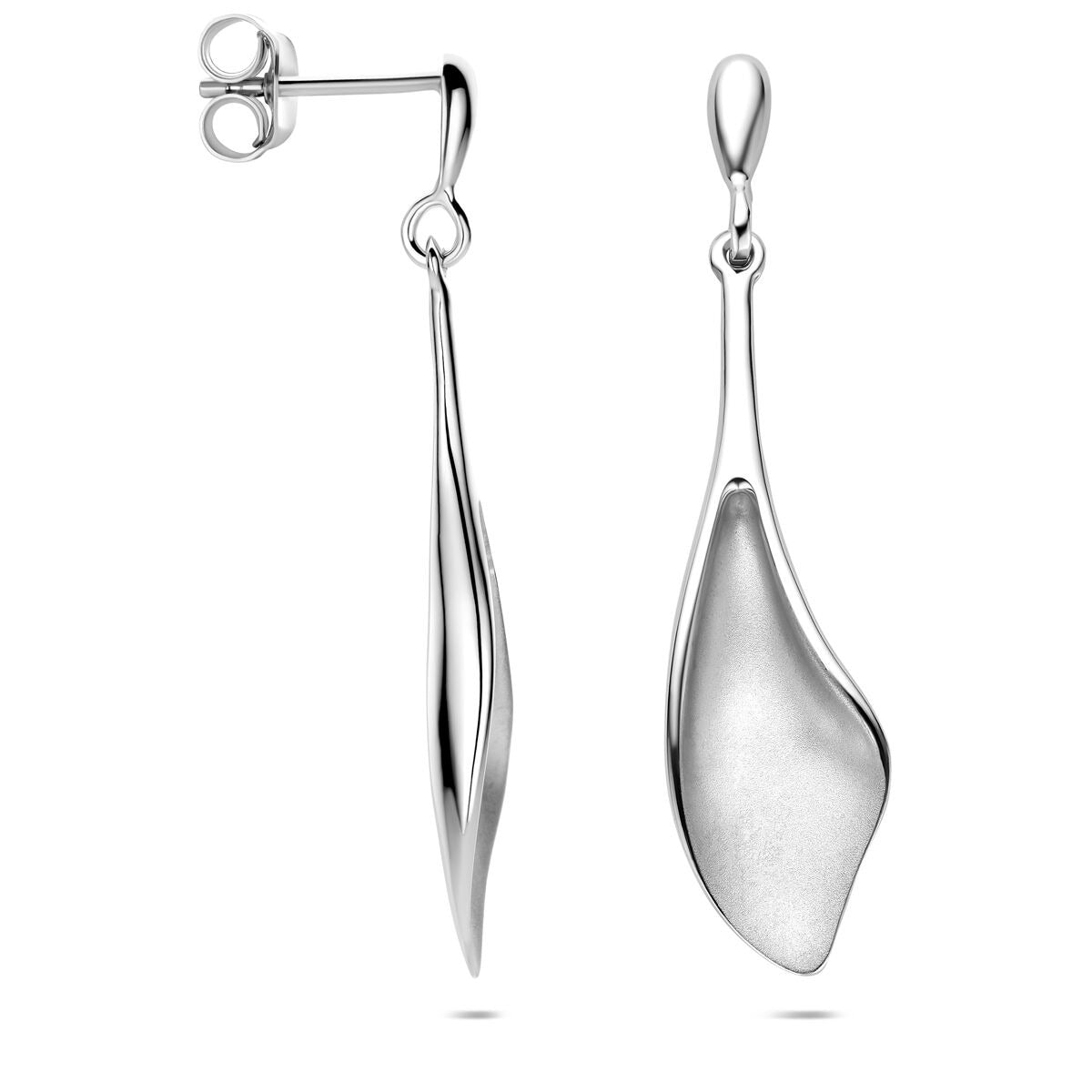 Boucles d'oreilles en argent – rhodié argent 925