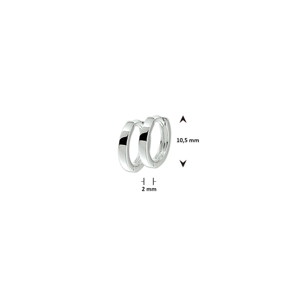 Créoles en argent 925 pour femme