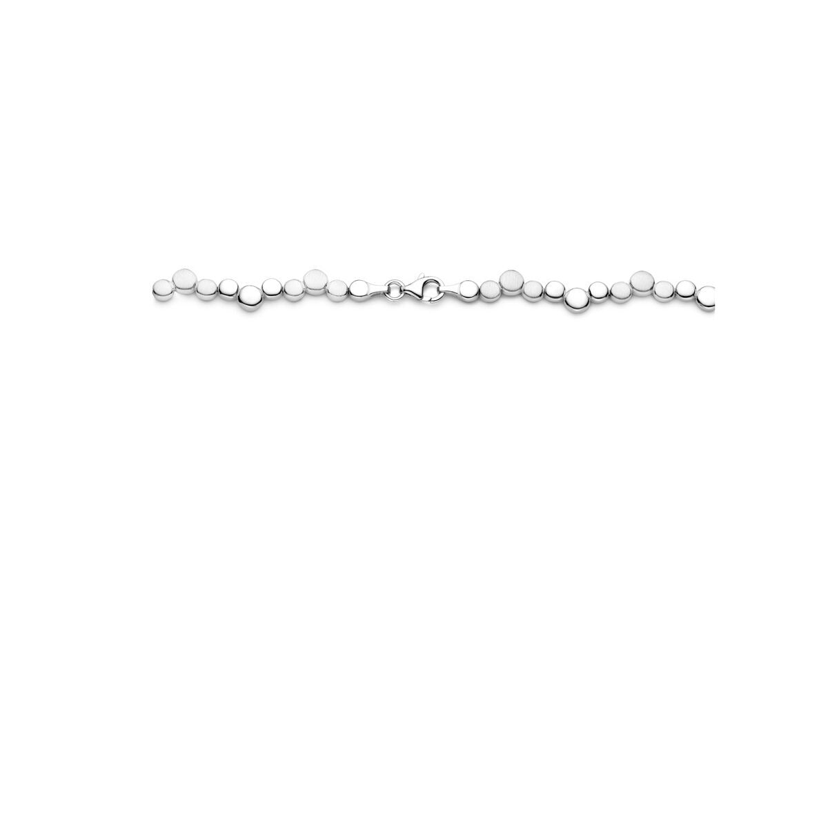 Collier en argent à maille – rhodié argent 925