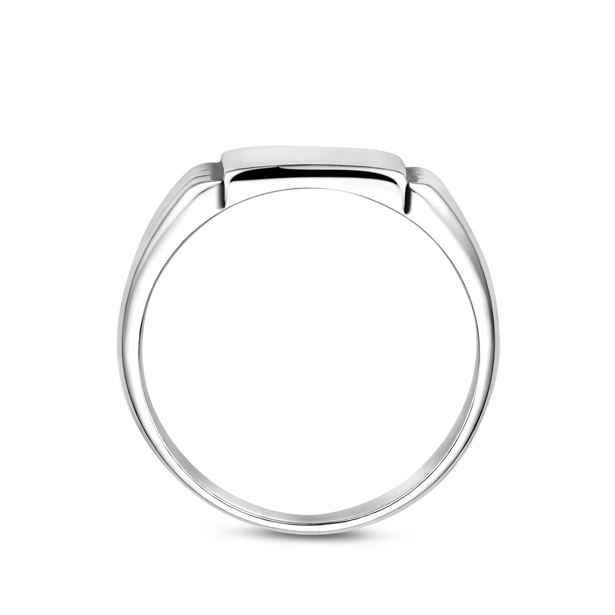 Bague pour homme en argent oxydé – 13x11,5mm