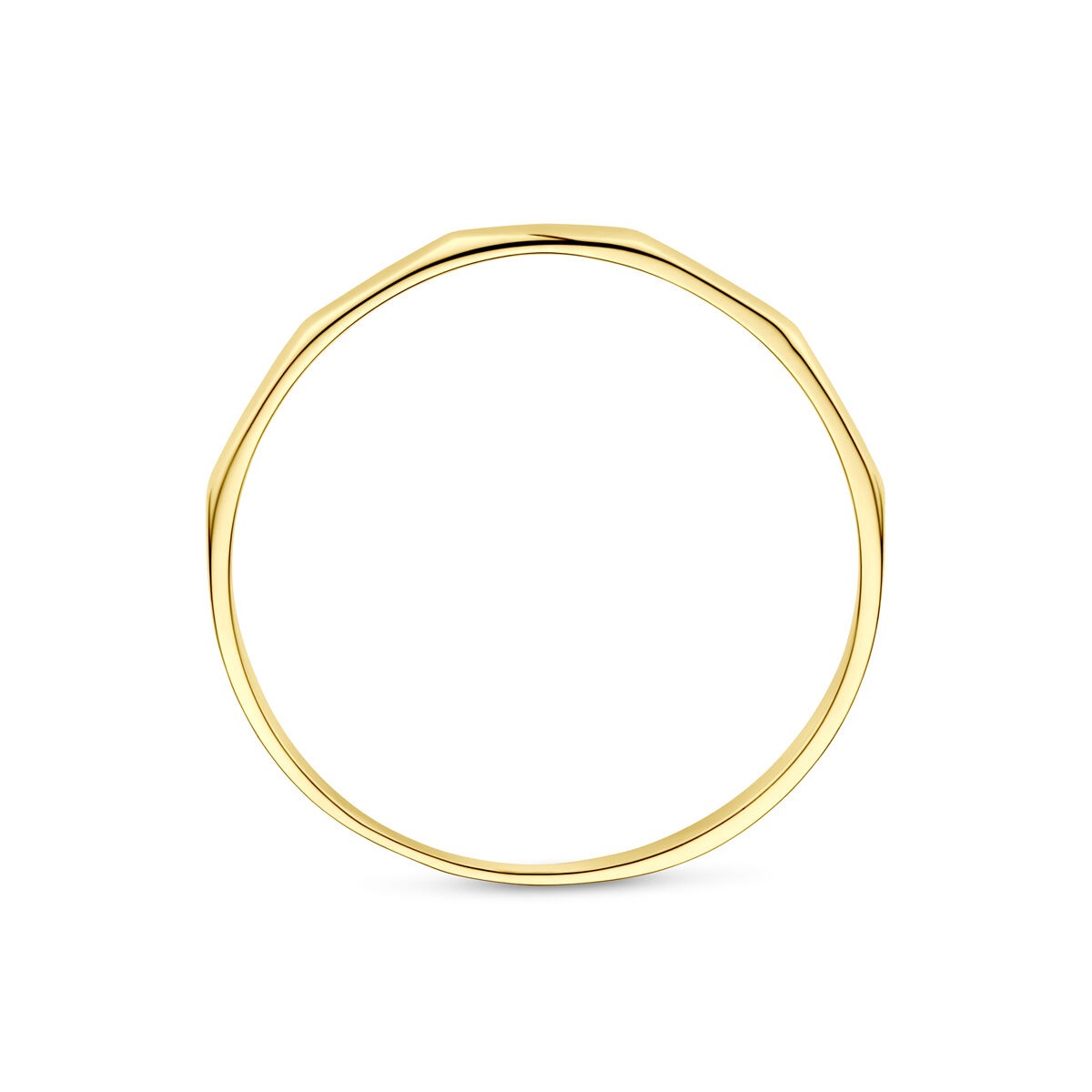 Bague en or jaune 14k – 1,5 mm de large